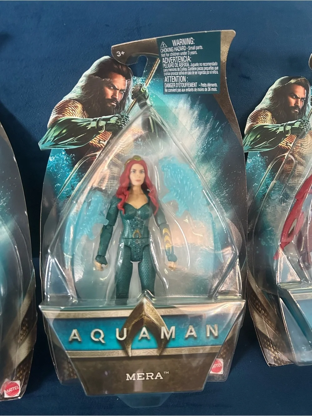 Orm , Mera & General Murk 6-Inch Action Figures, Mattel, 2018 Lot Of 3